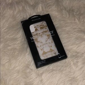 Wildflower Case iPhone X Gold Dust
